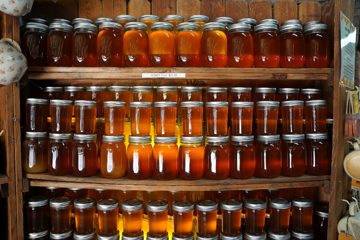 test honey product image